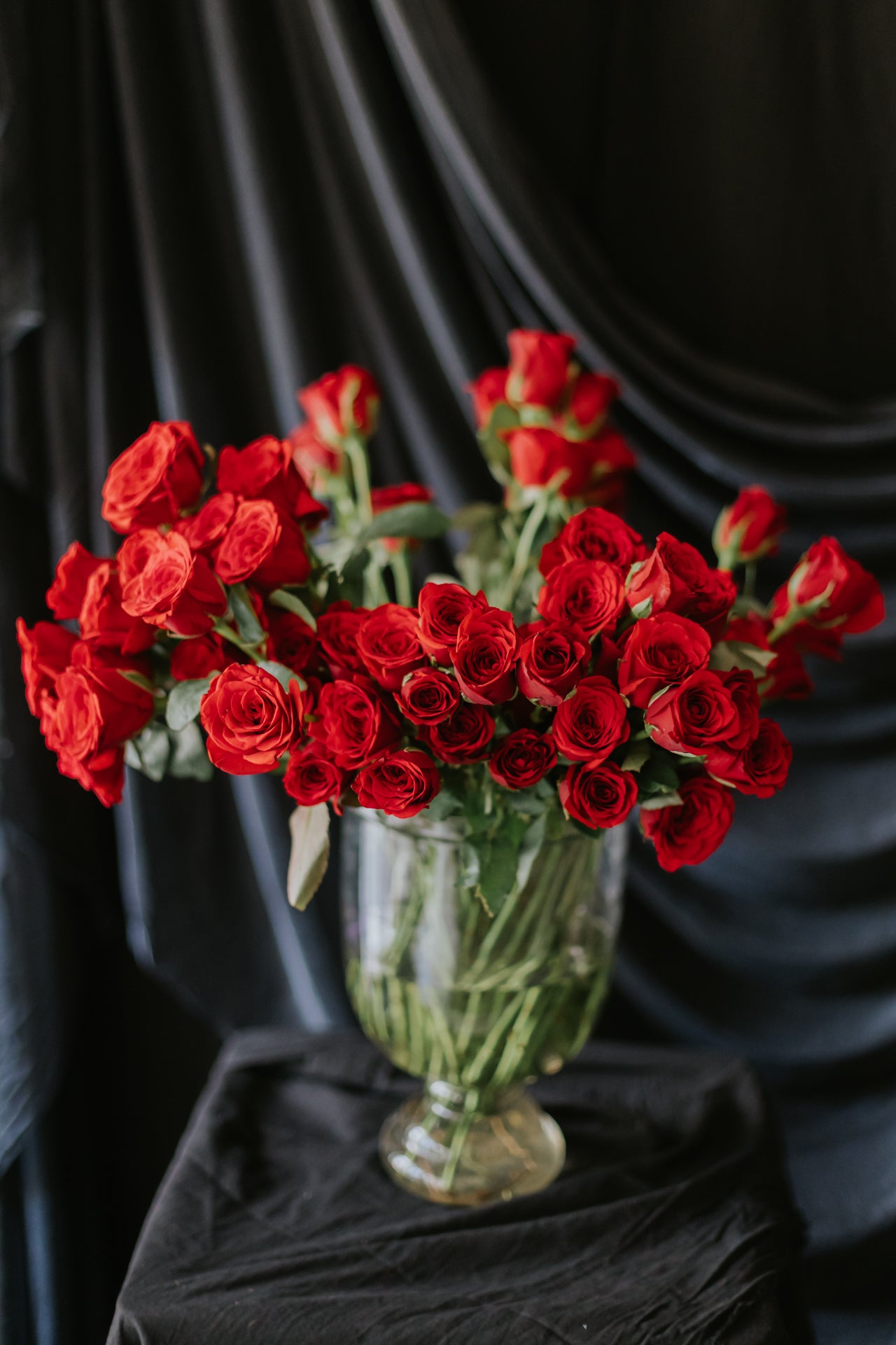 The Forever Red Roses Jar