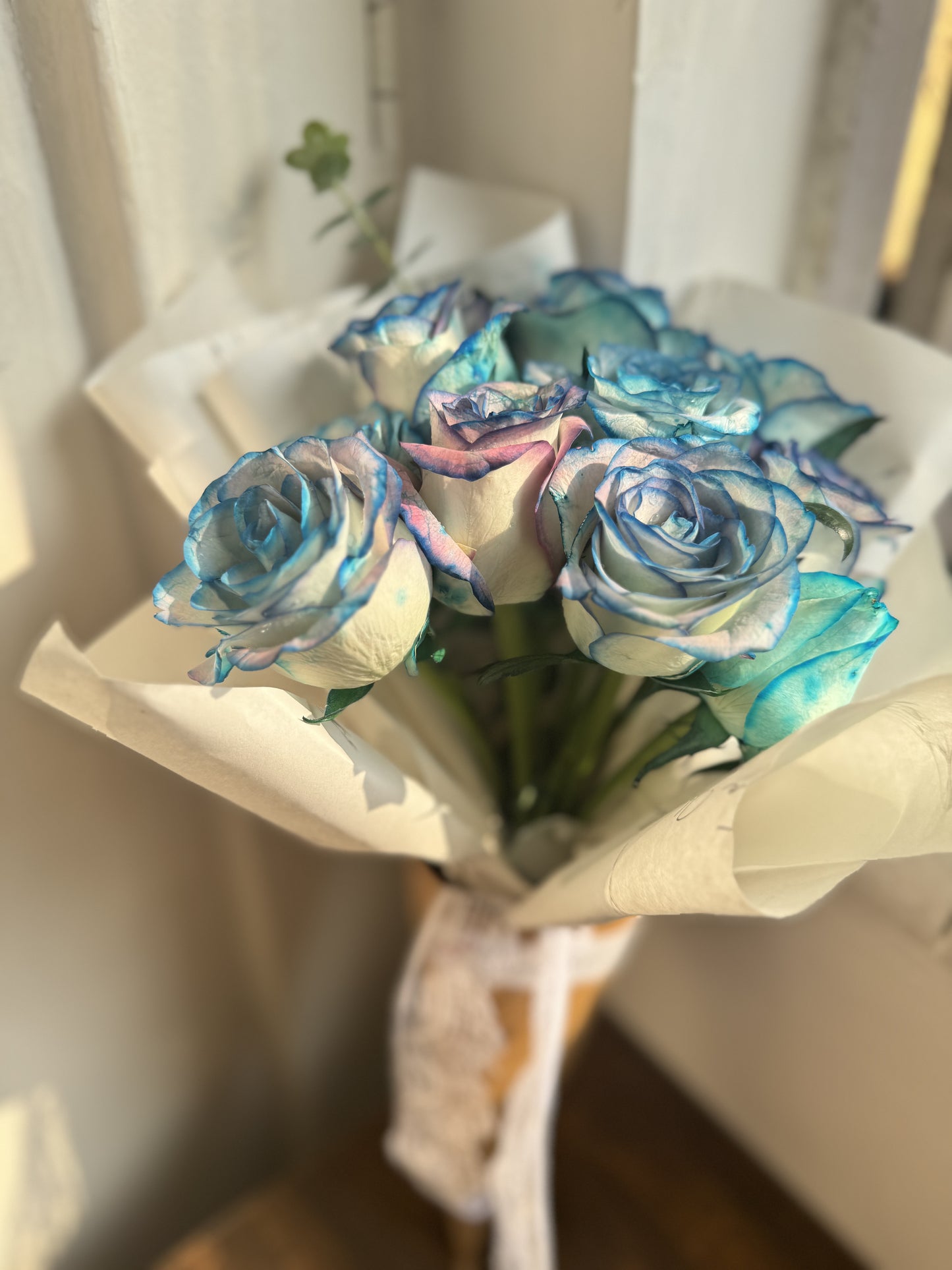 Purple Blue Roses