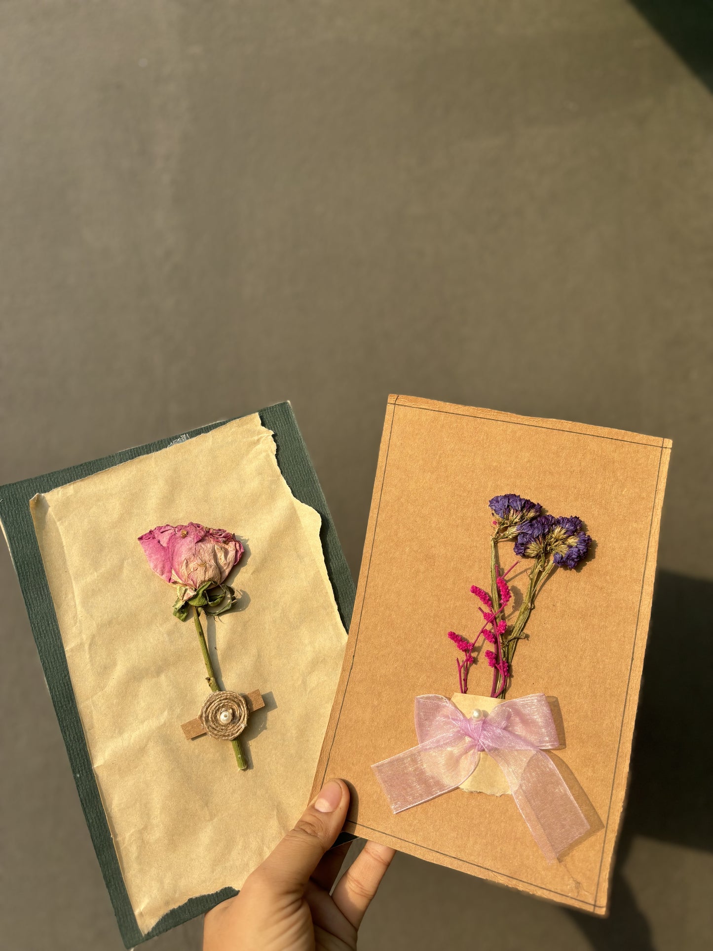 Dried Flower Postcards Combo