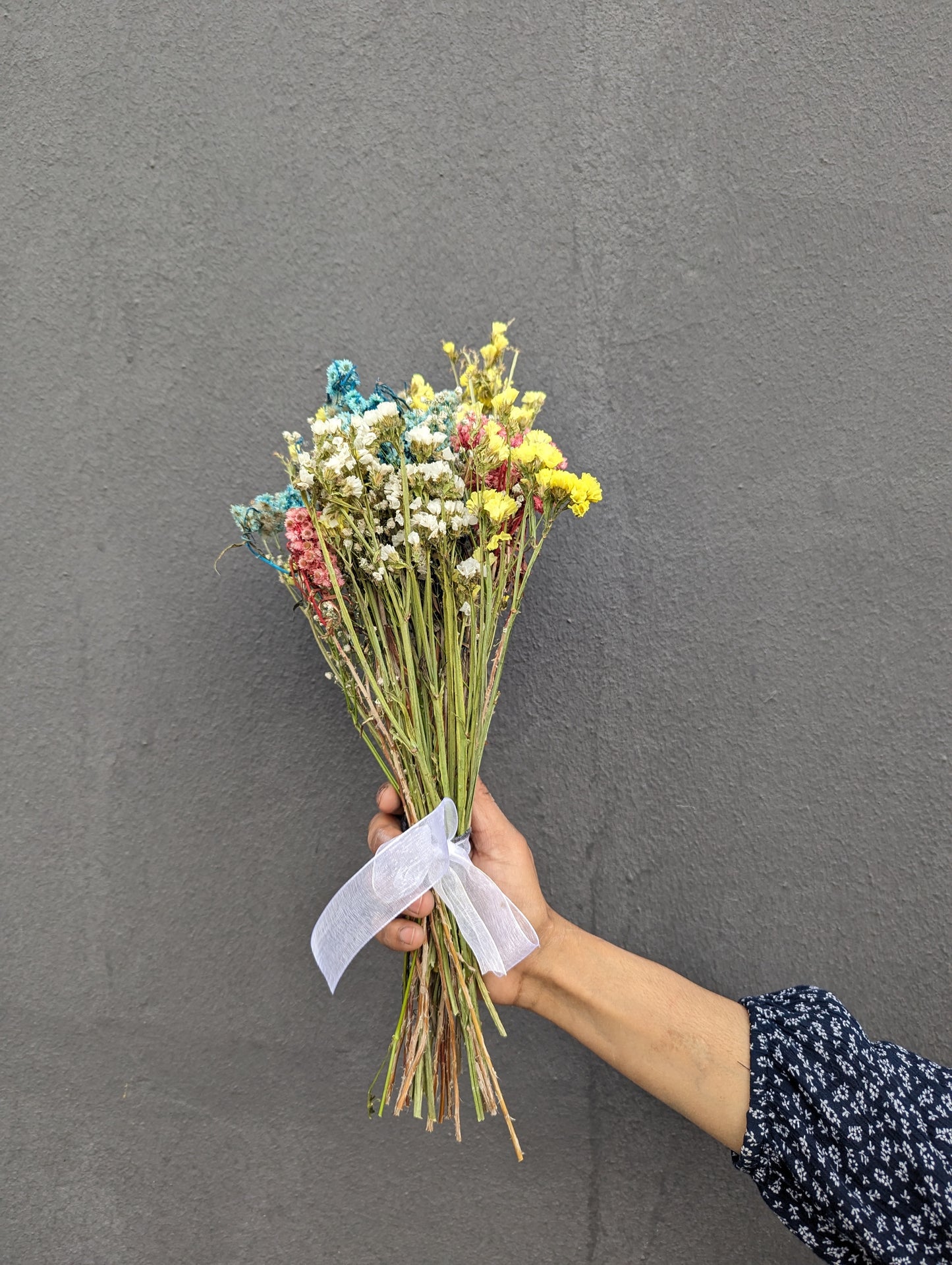 Timeless Dried Statice & Daisy