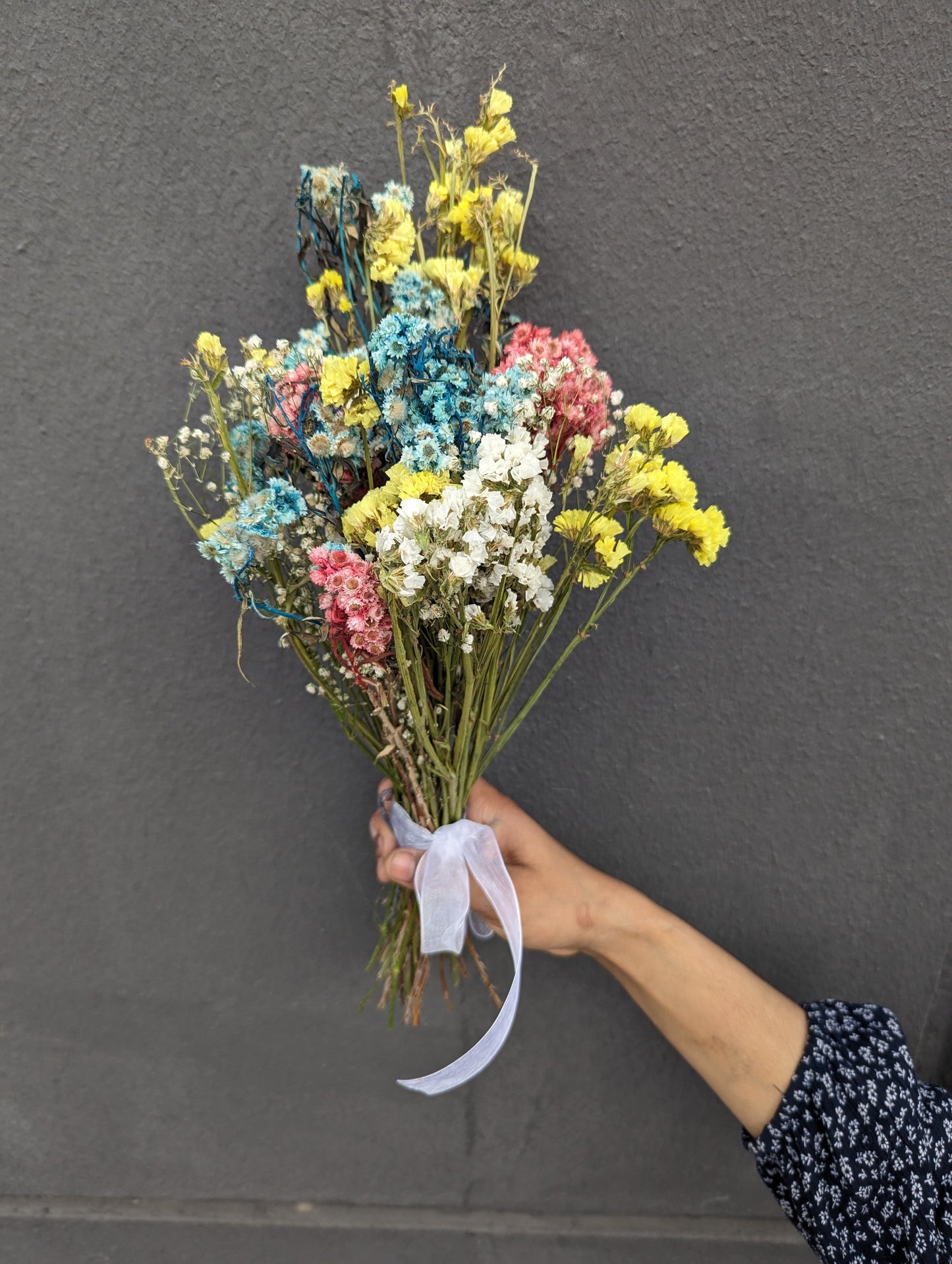 Timeless Dried Statice & Daisy