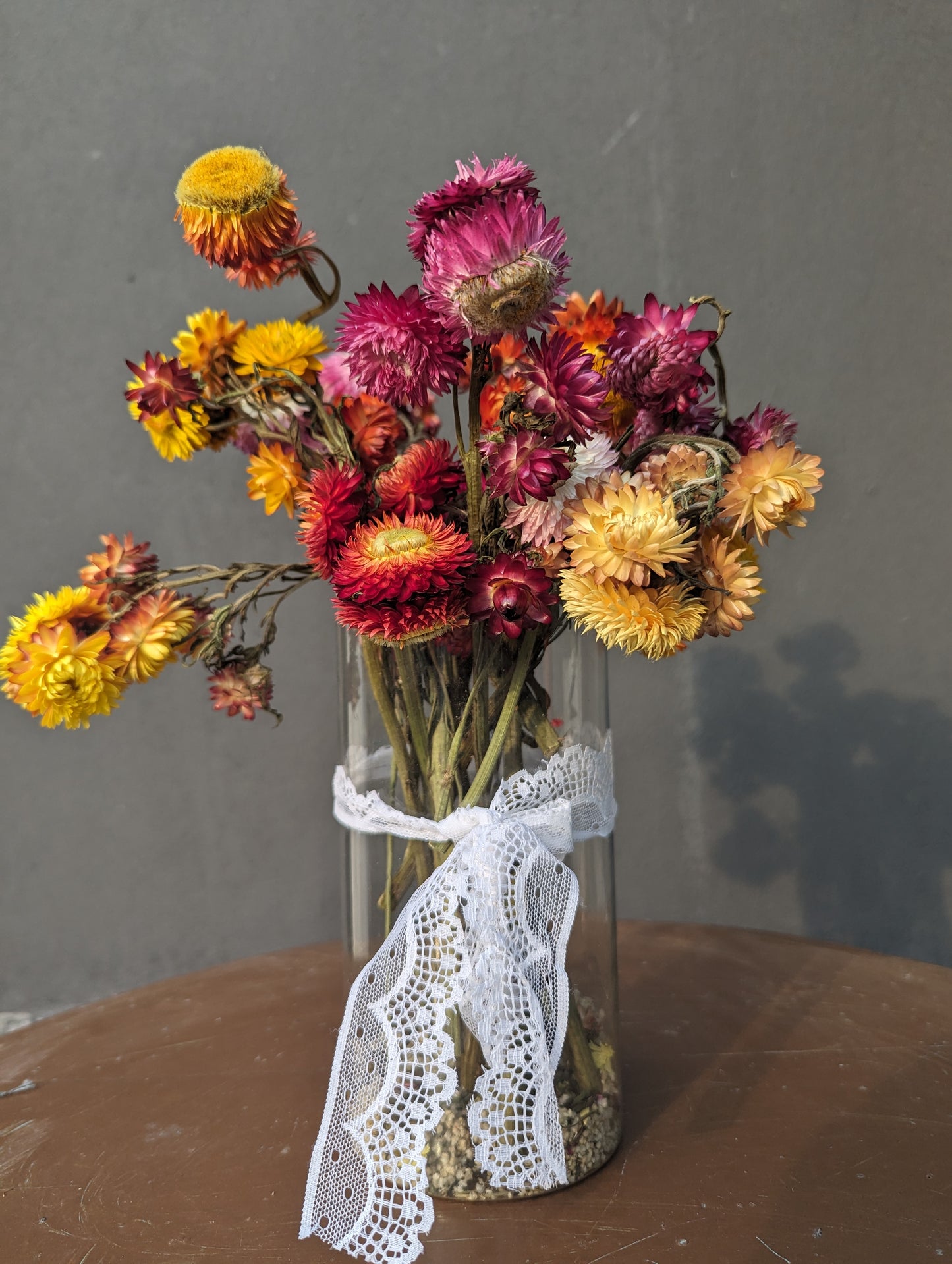 Timeless Paper Daisy with Vase