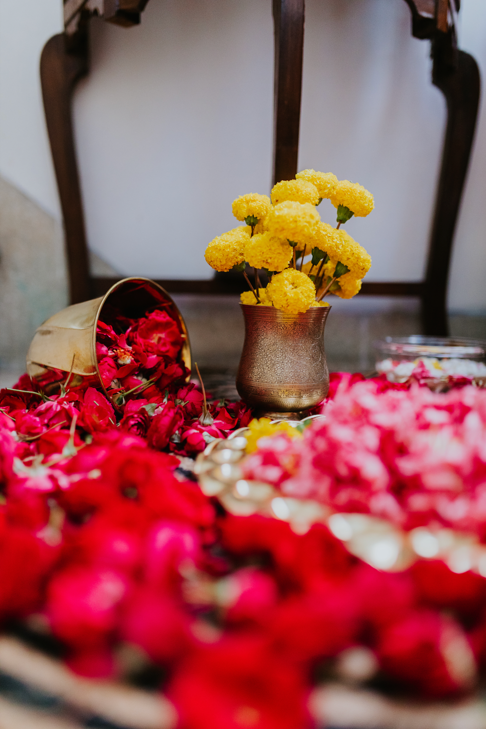 Fresh Loose Rose Petals