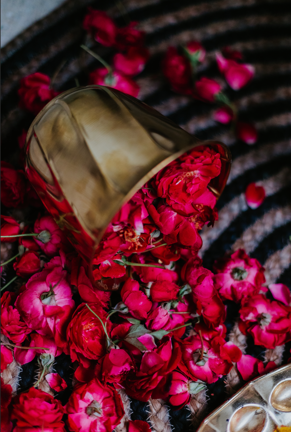Fresh Loose Rose Petals