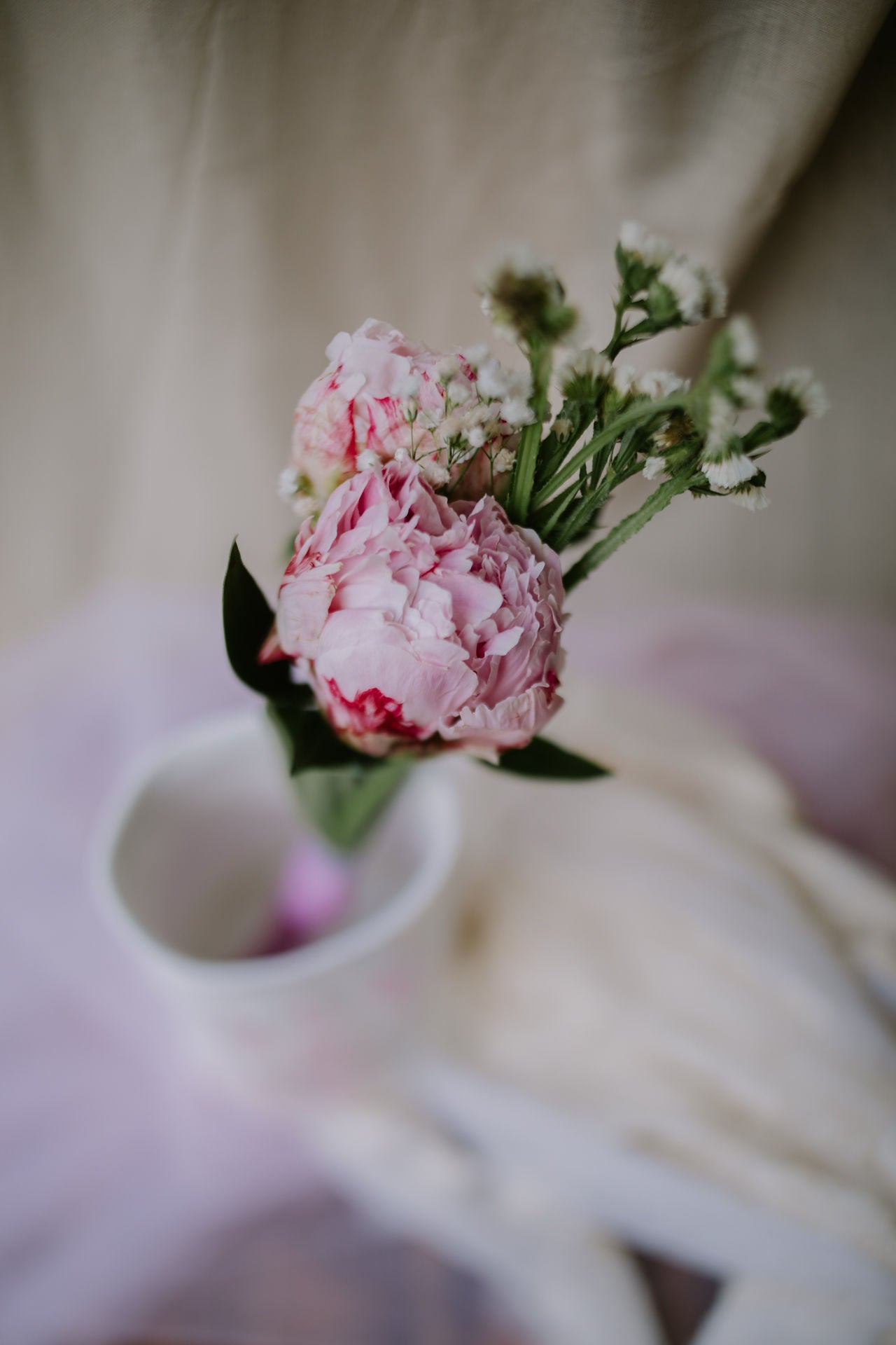 A Bunch of Five Peonies