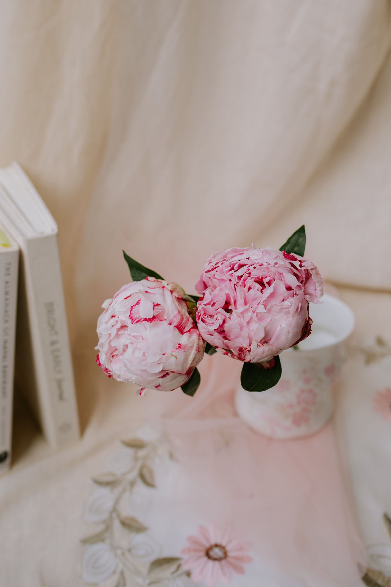 A Bunch of Five Peonies