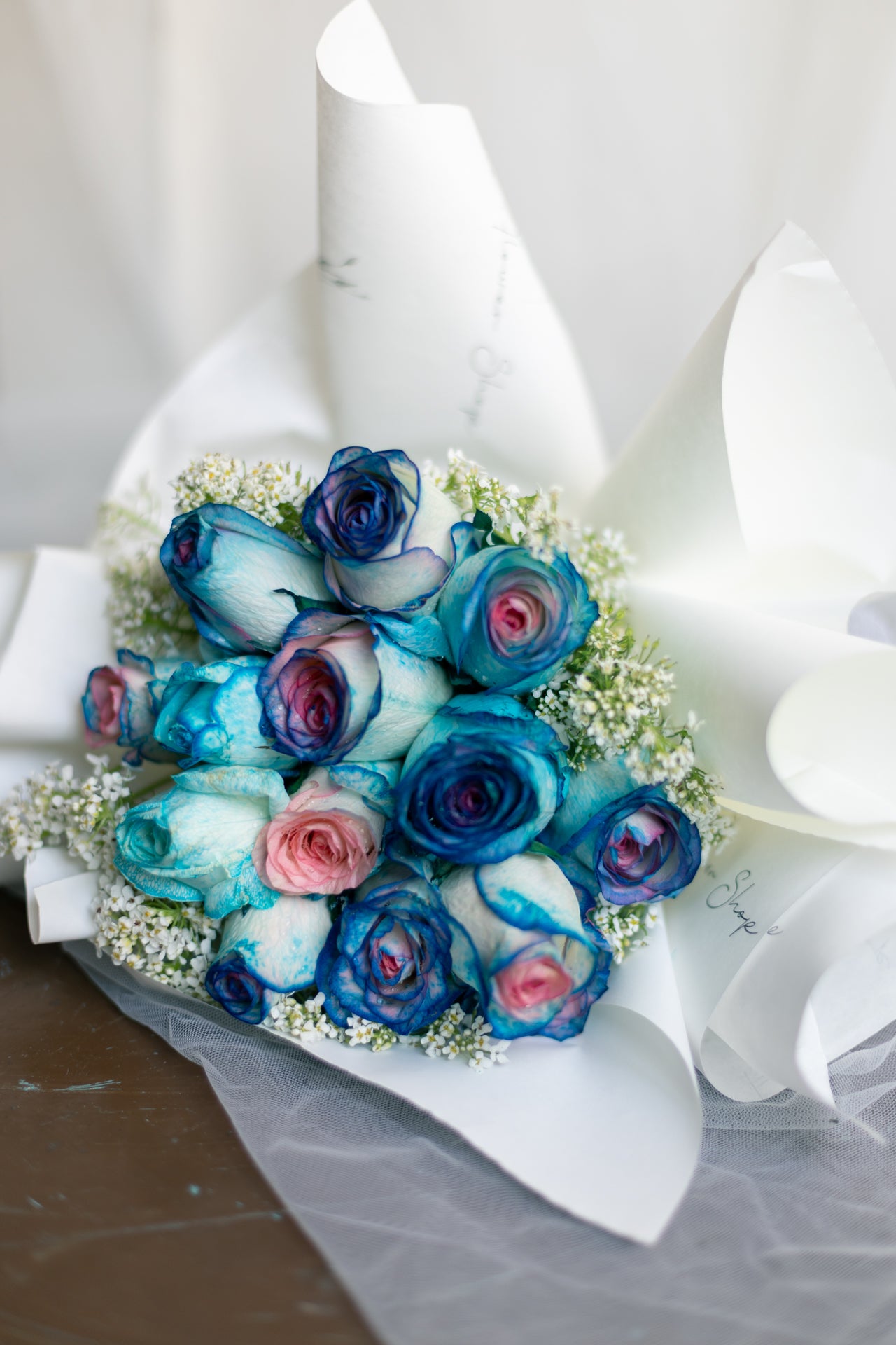 Purple Blue Roses
