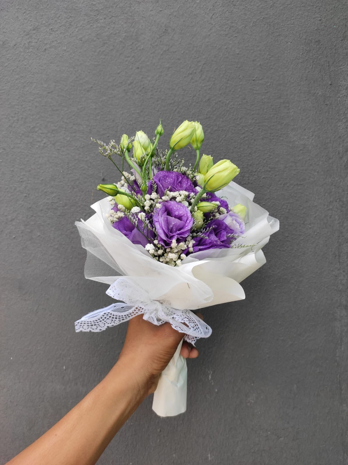 Purple Eustomas