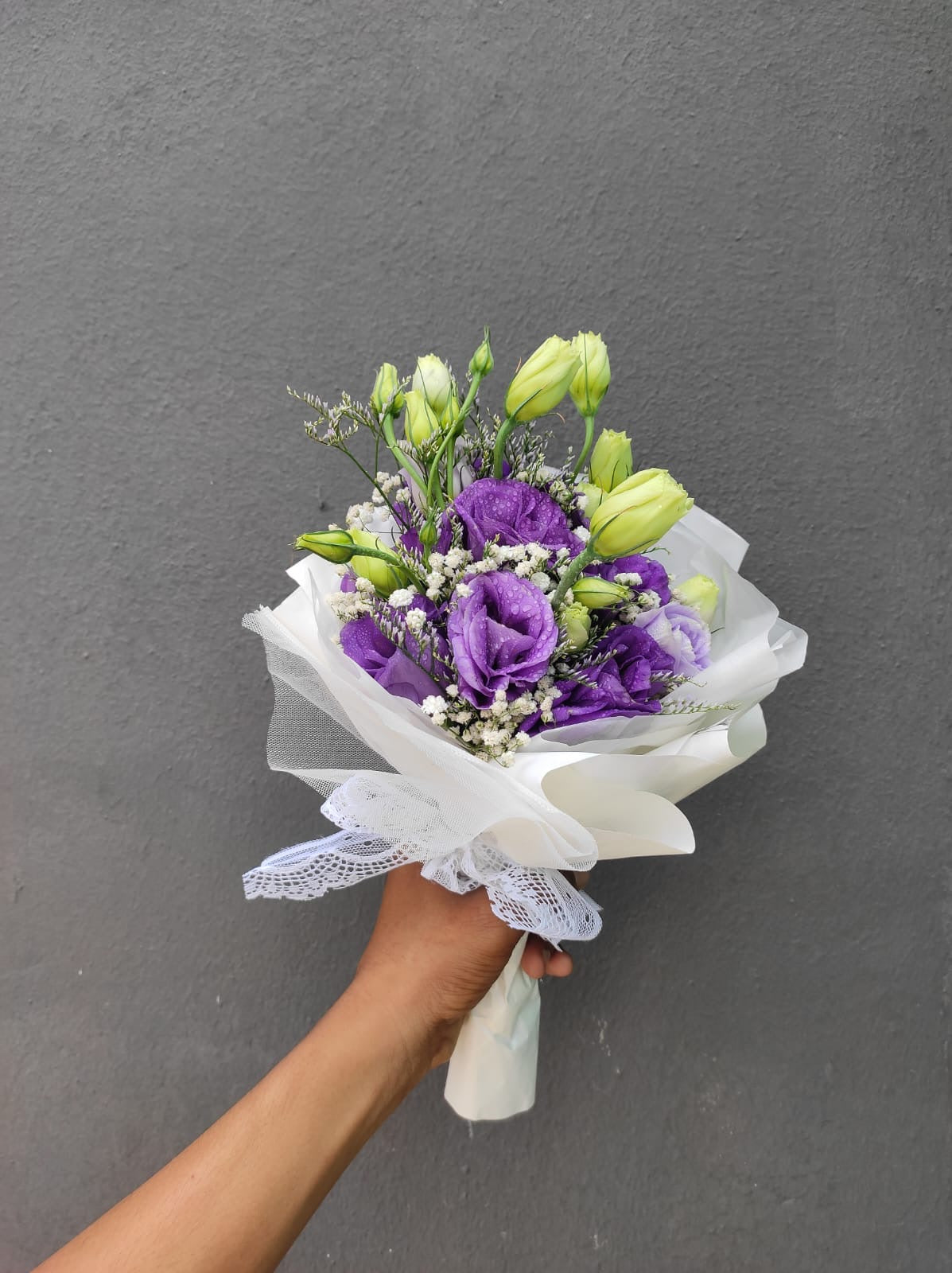 Purple Eustomas