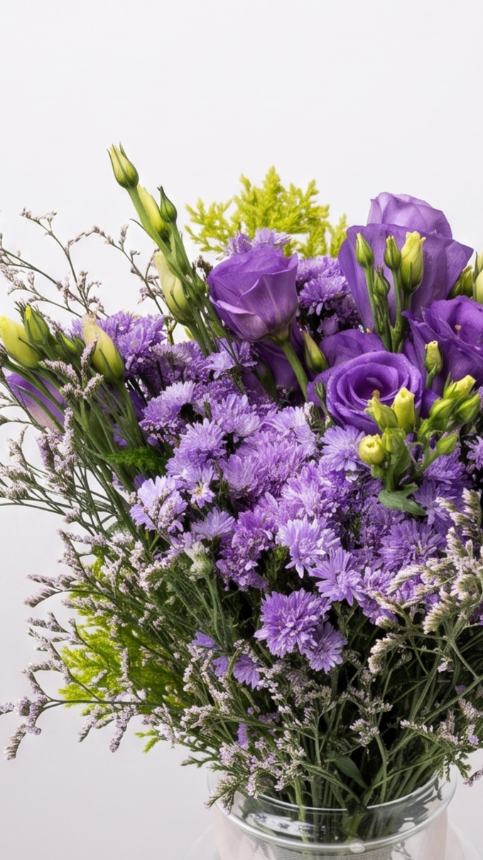 Purple Haze Jar Bouquet