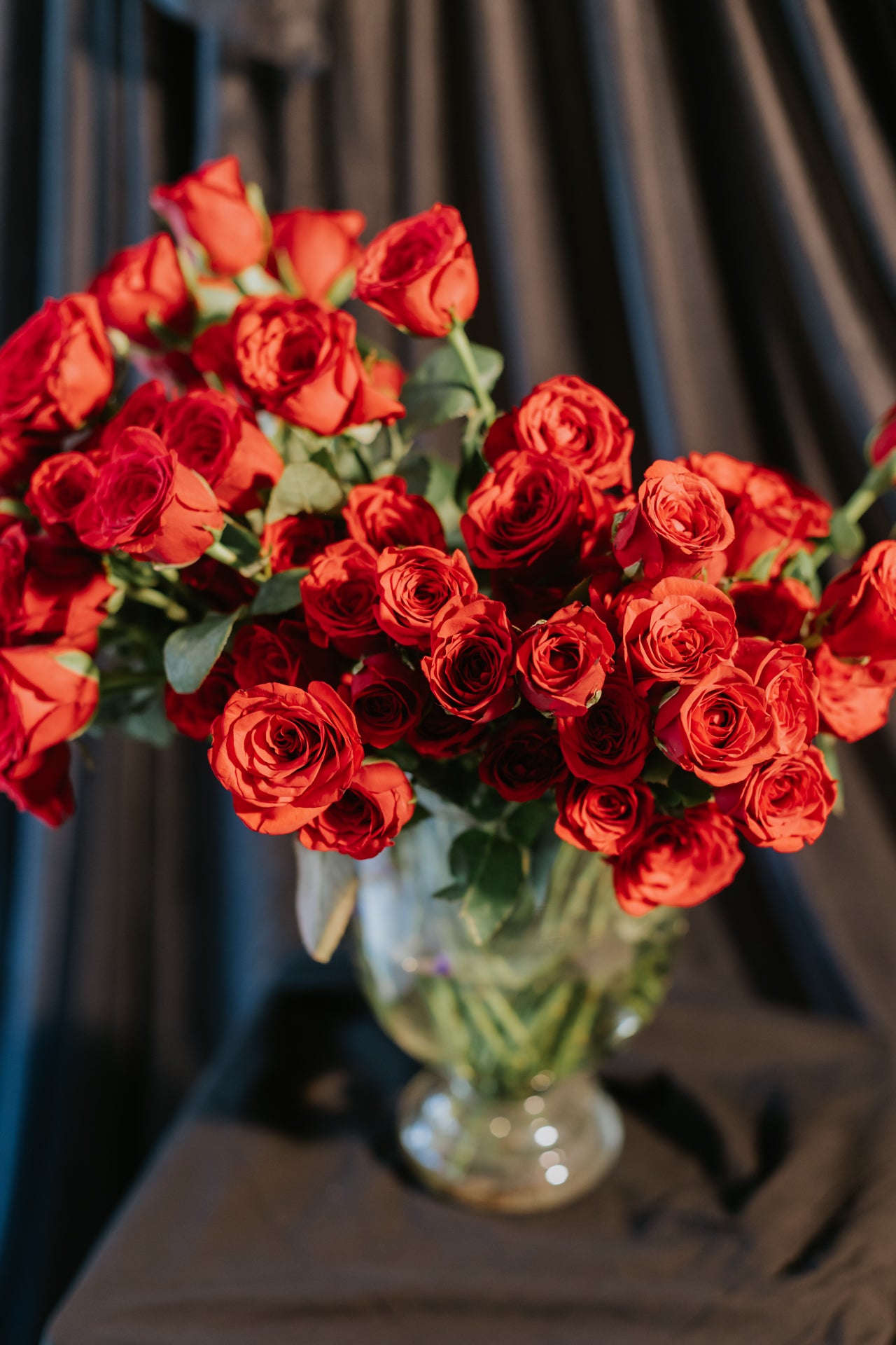 The Forever Red Roses Jar