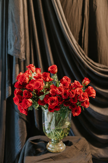 The Forever Red Roses Jar