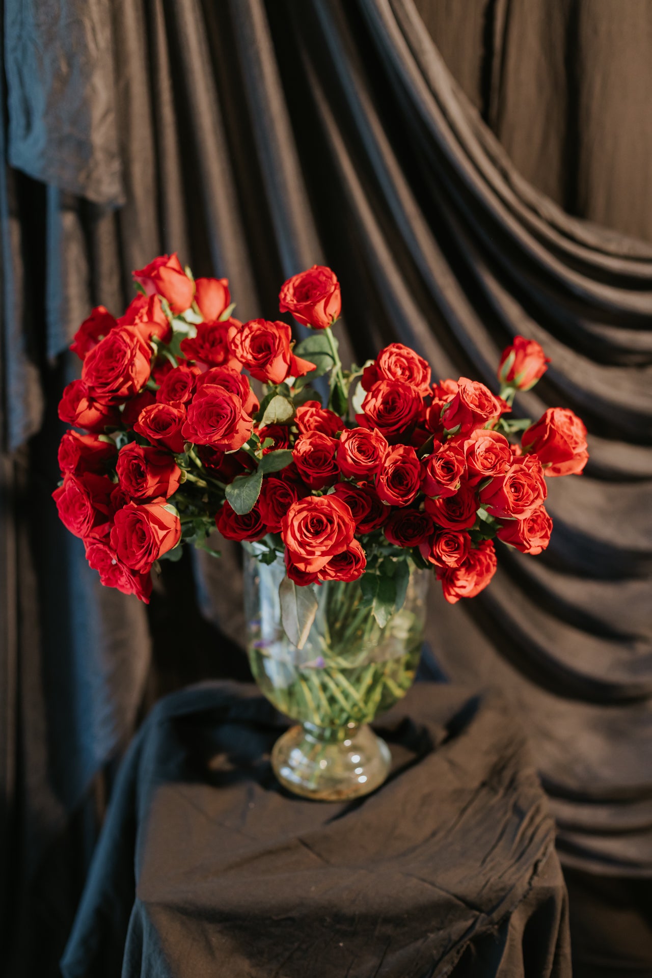 The Forever Red Roses Jar