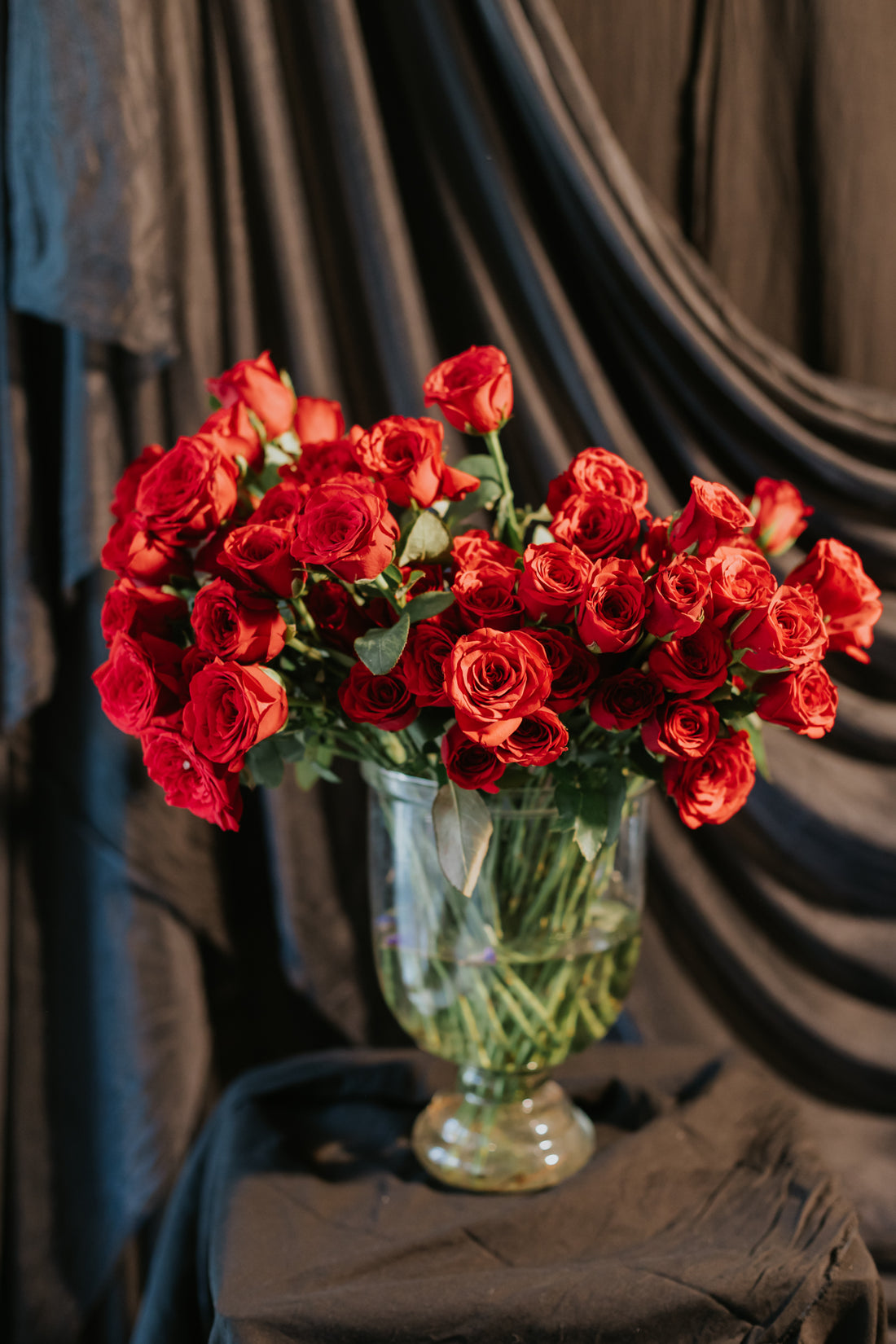 The Forever Red Roses Jar
