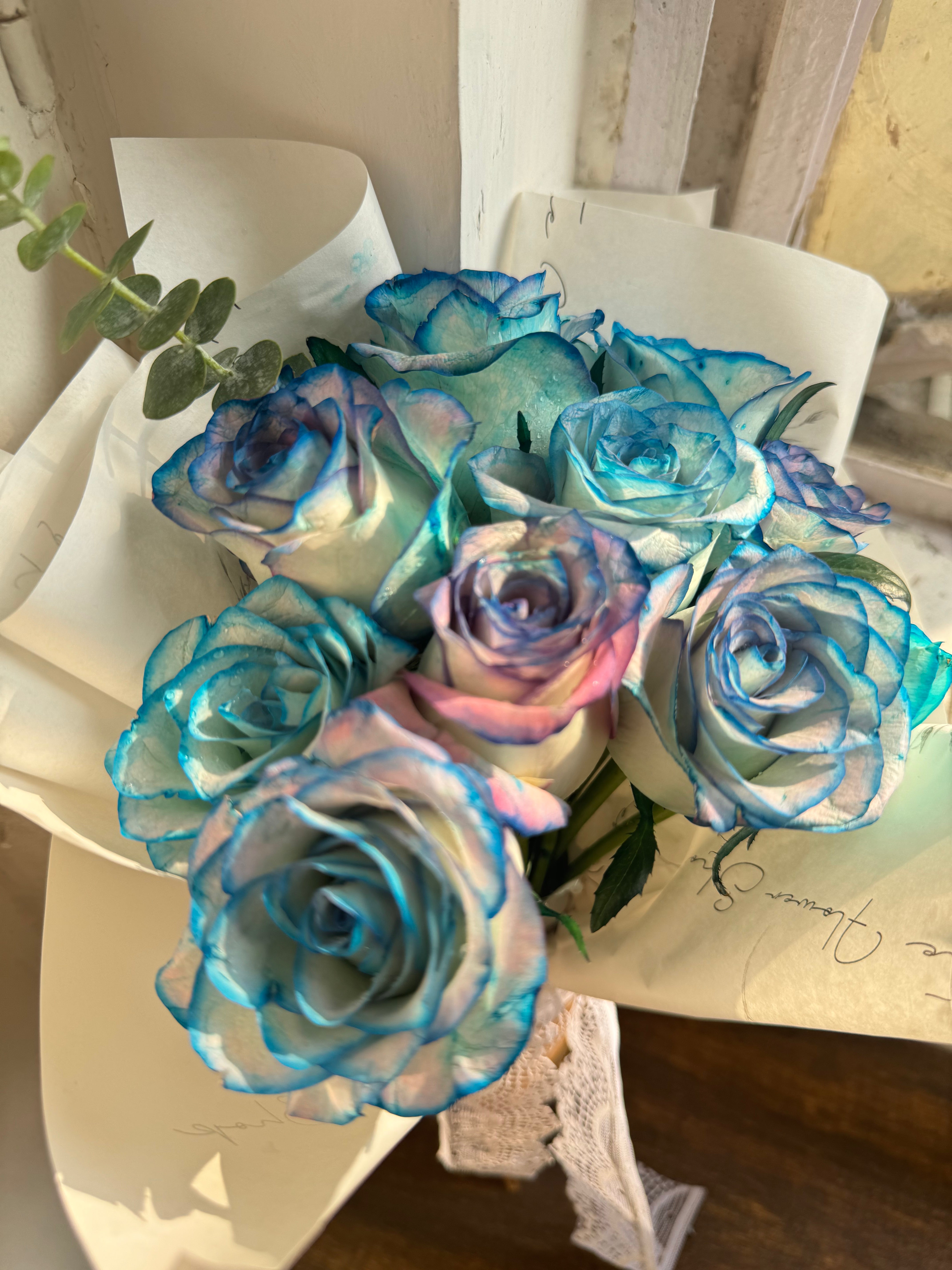 Purple Blue Roses
