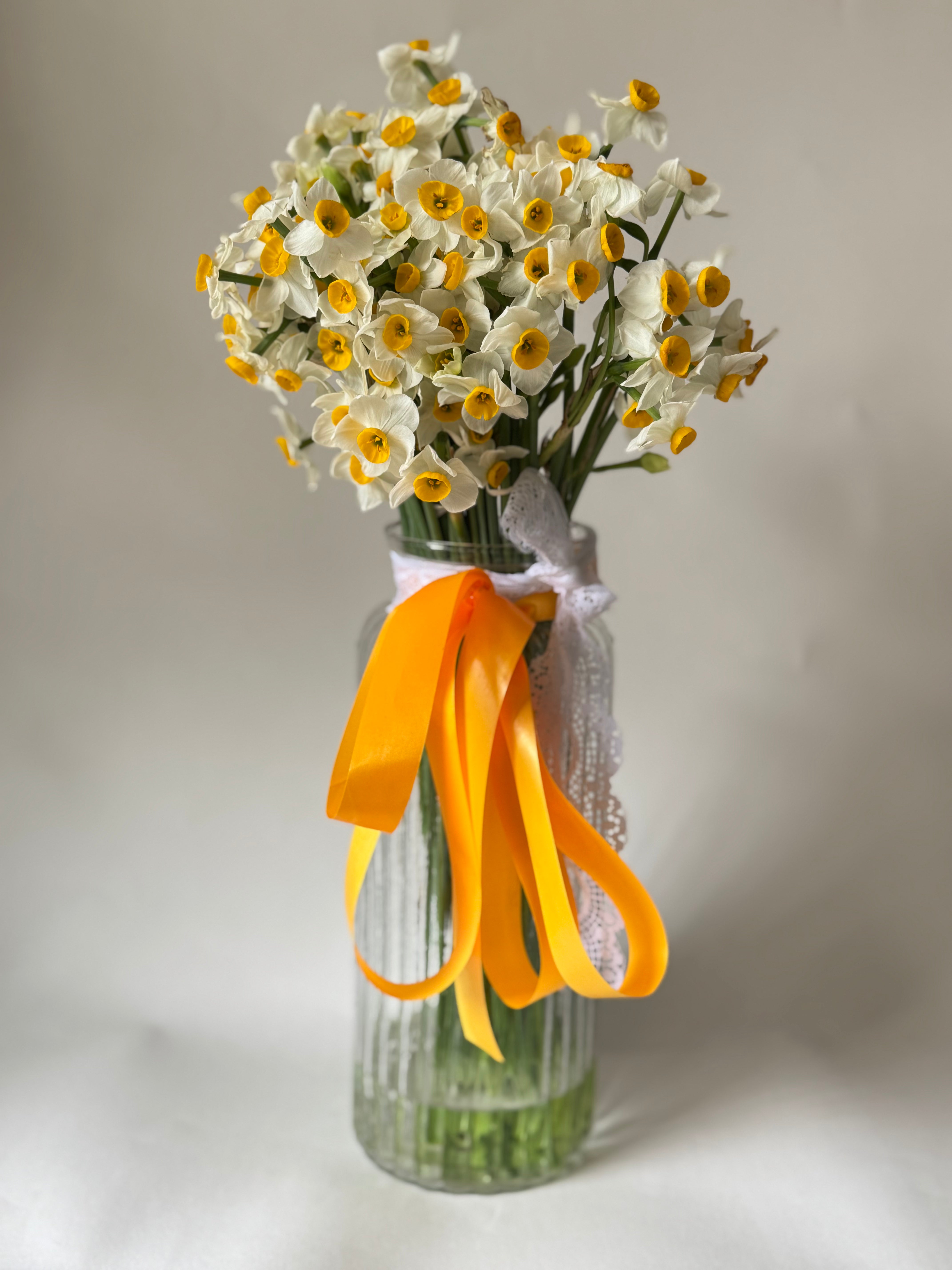 Nargis (Daffodil) with Vase