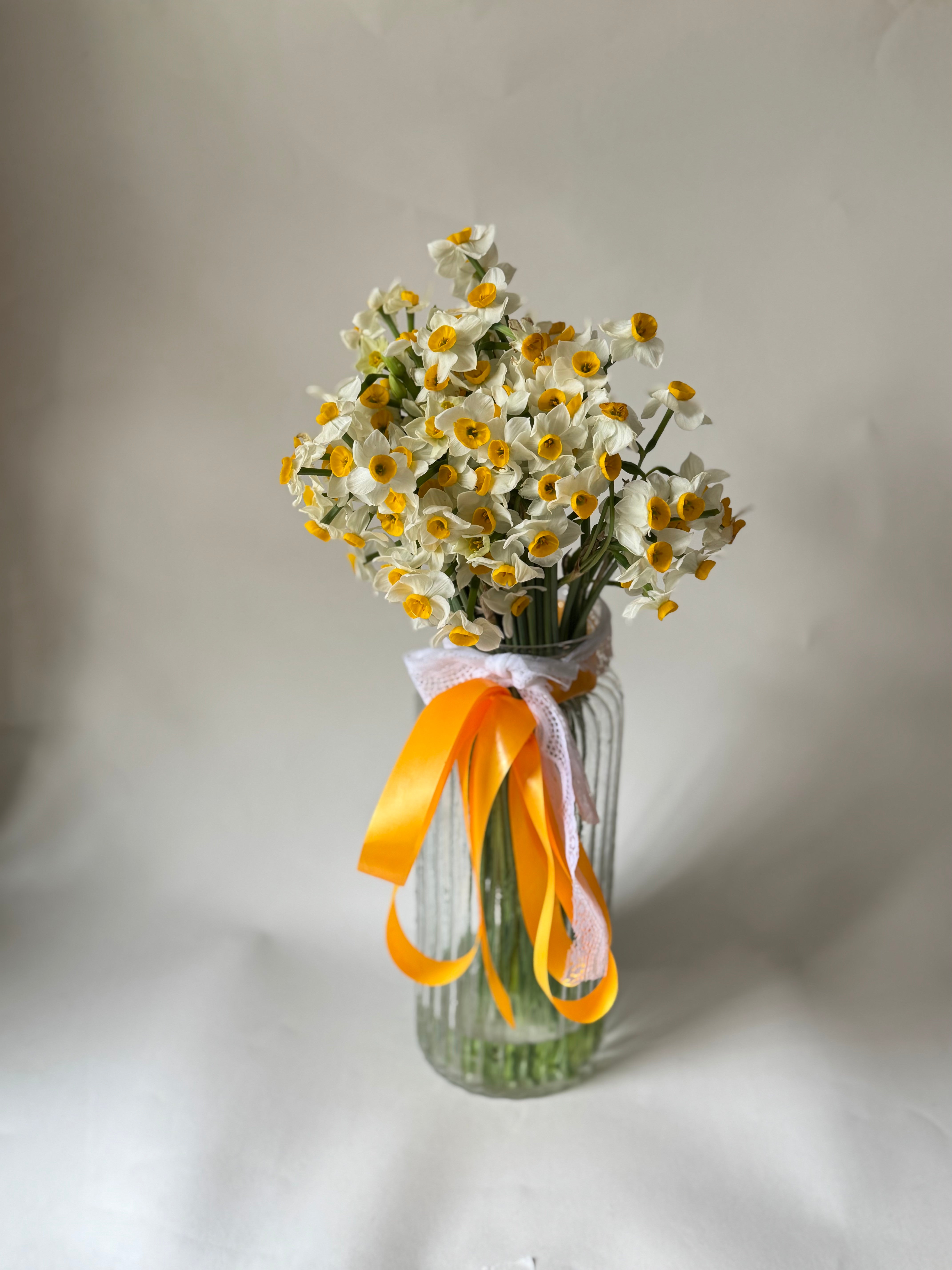 Nargis (Daffodil) with Vase