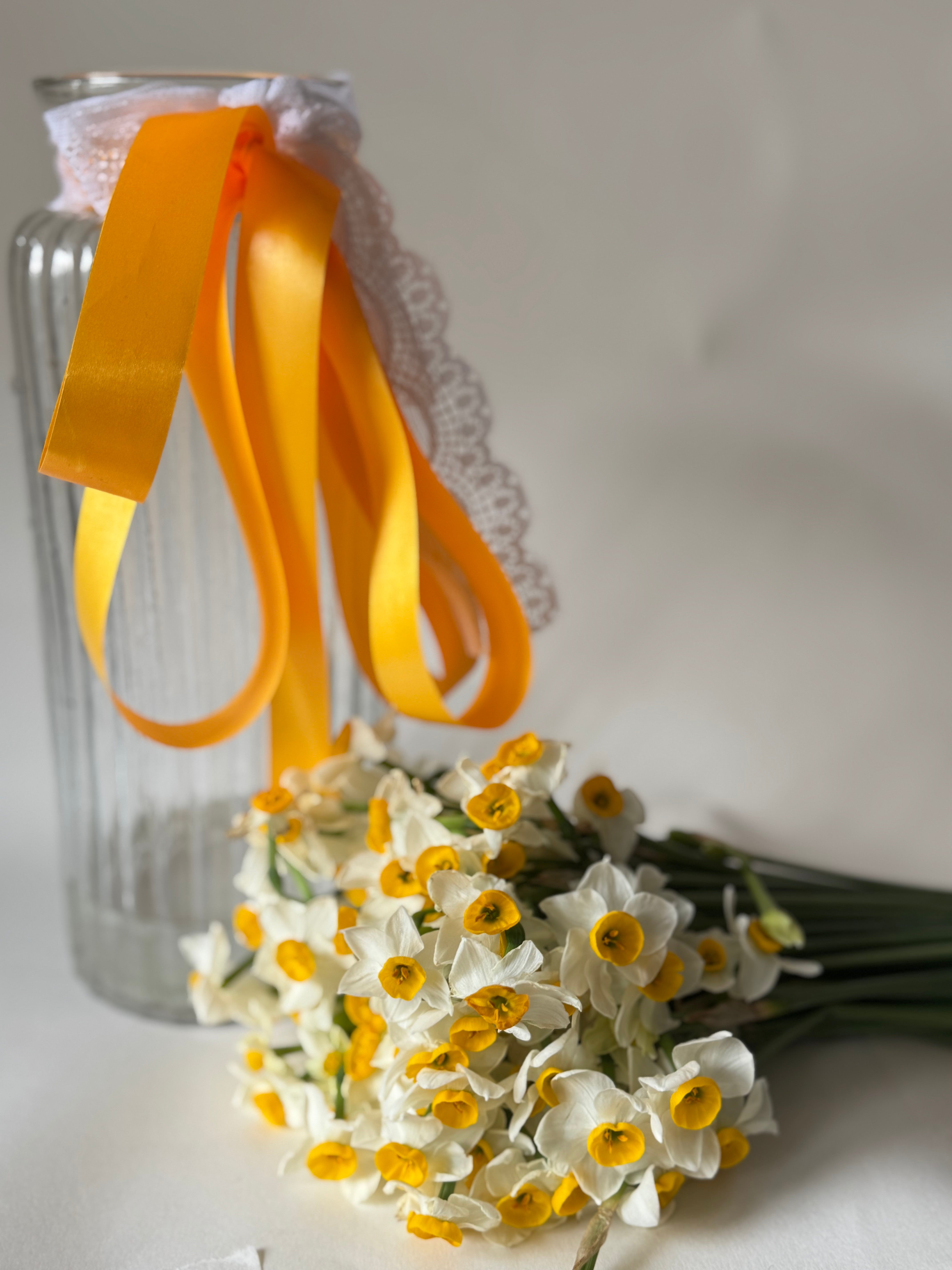Nargis (Daffodil) with Vase