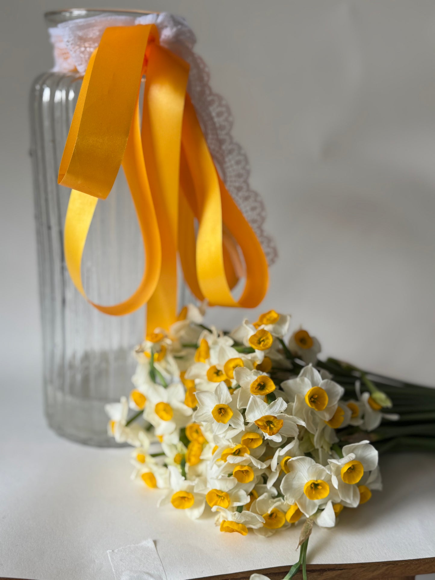 Nargis (Daffodil) with Vase