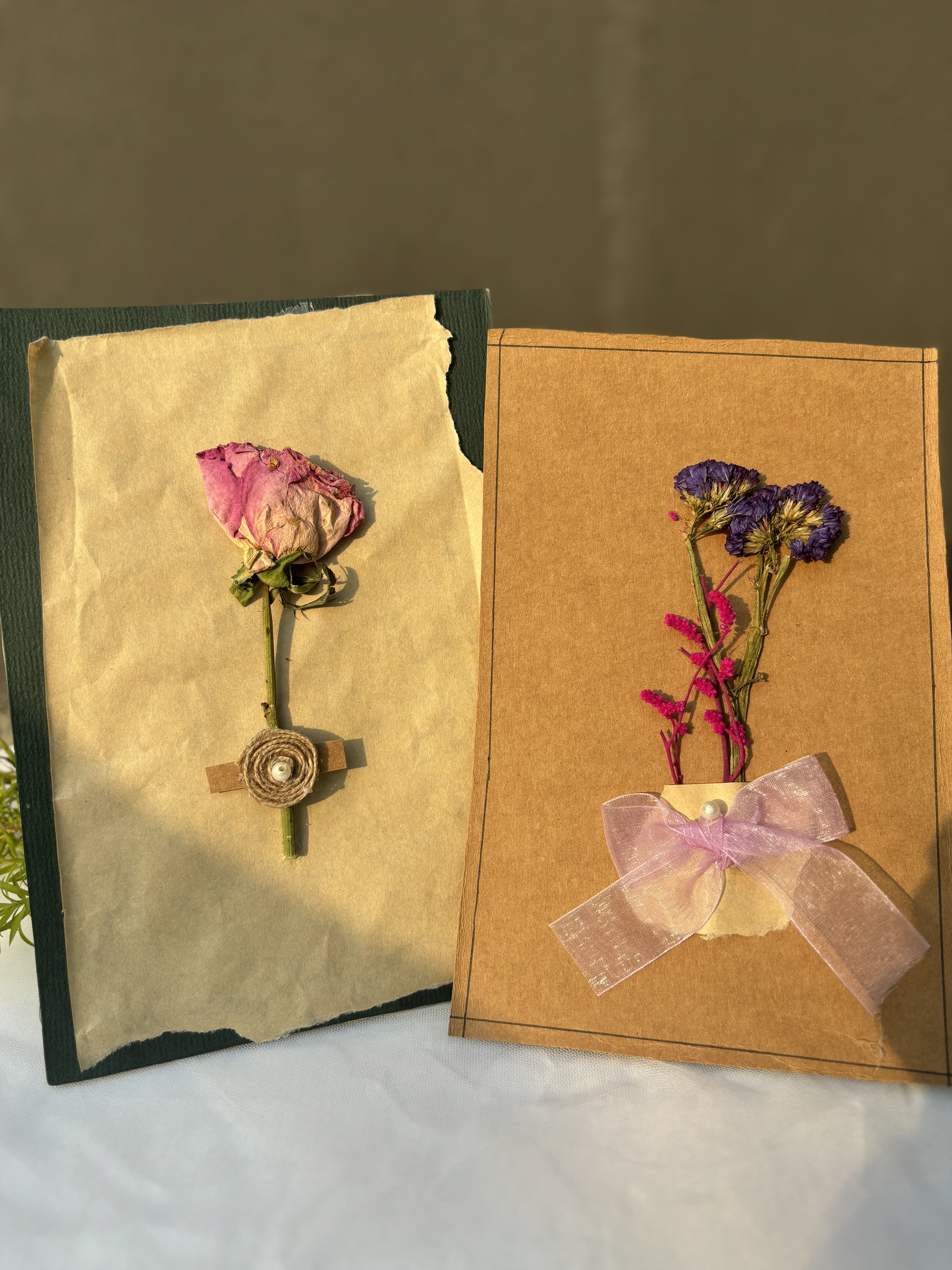 Dried Flower Postcards Combo