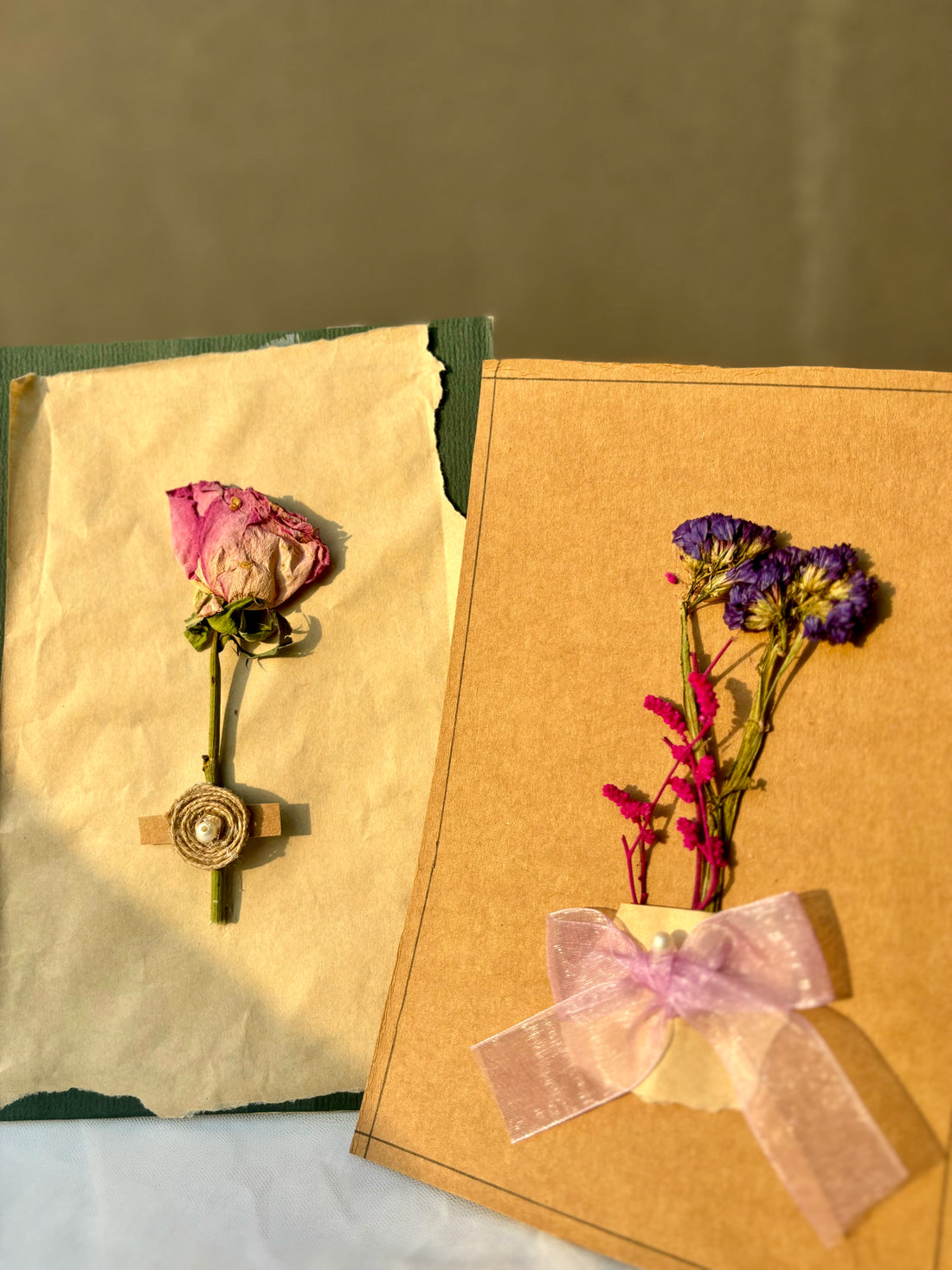 Dried Flower Postcards Combo