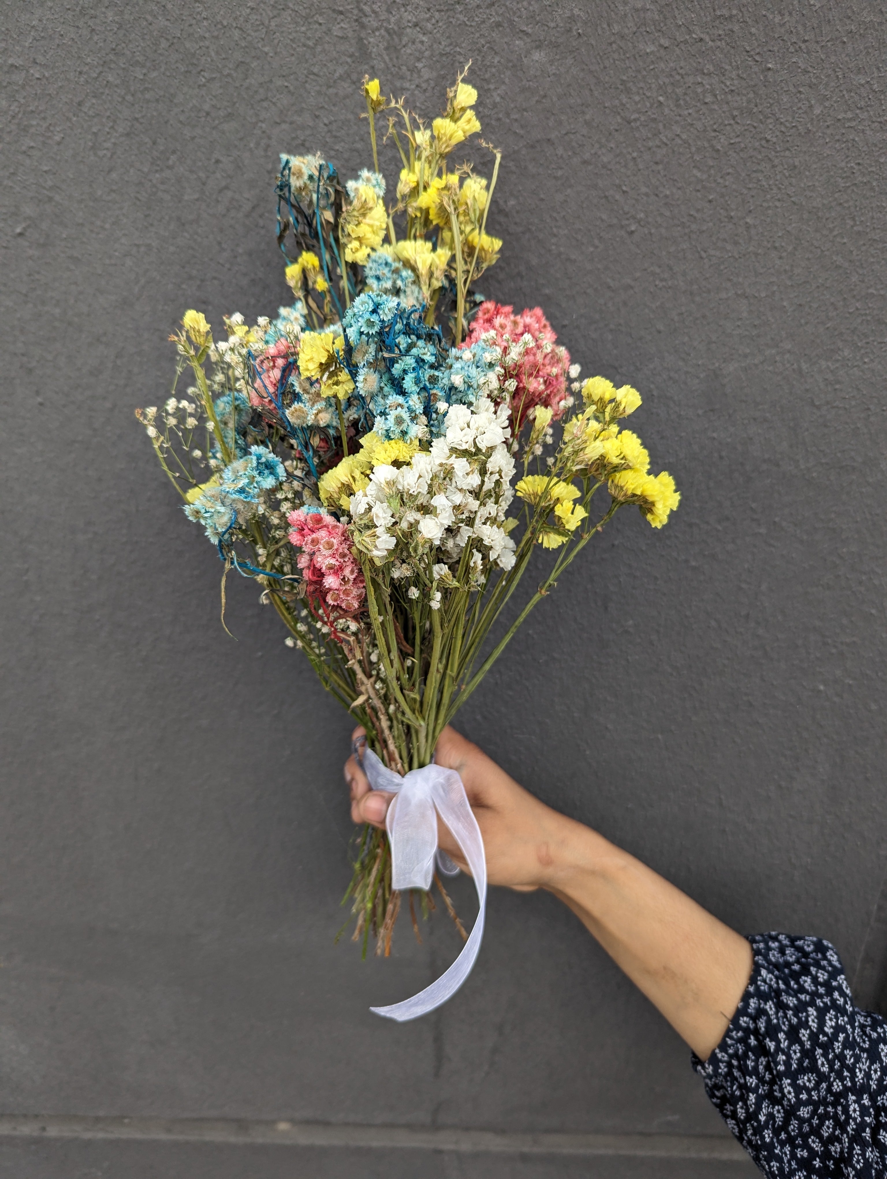 Timeless Dried Statice & Daisy