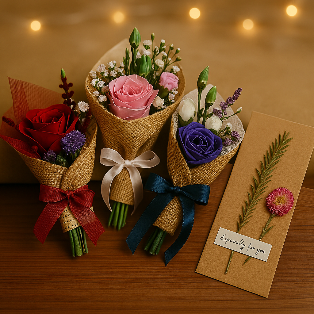 Mini Cones + Post Card