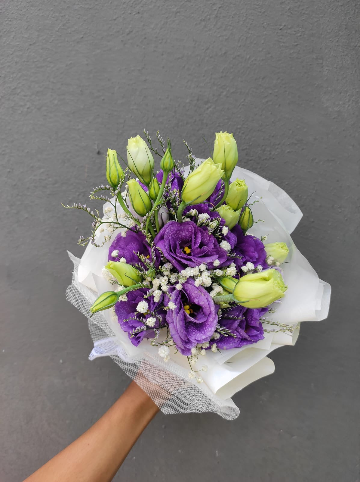Purple Eustomas