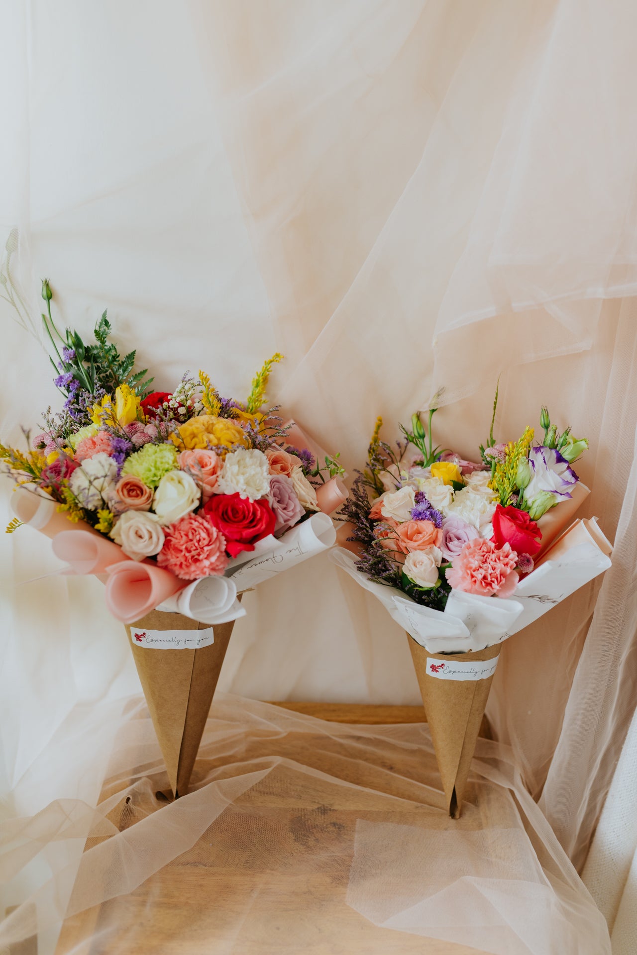 Cones of Mixed Blooms