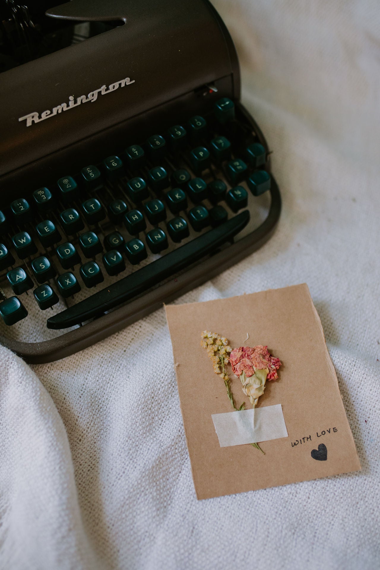 Assorted Dried Flower Postcard