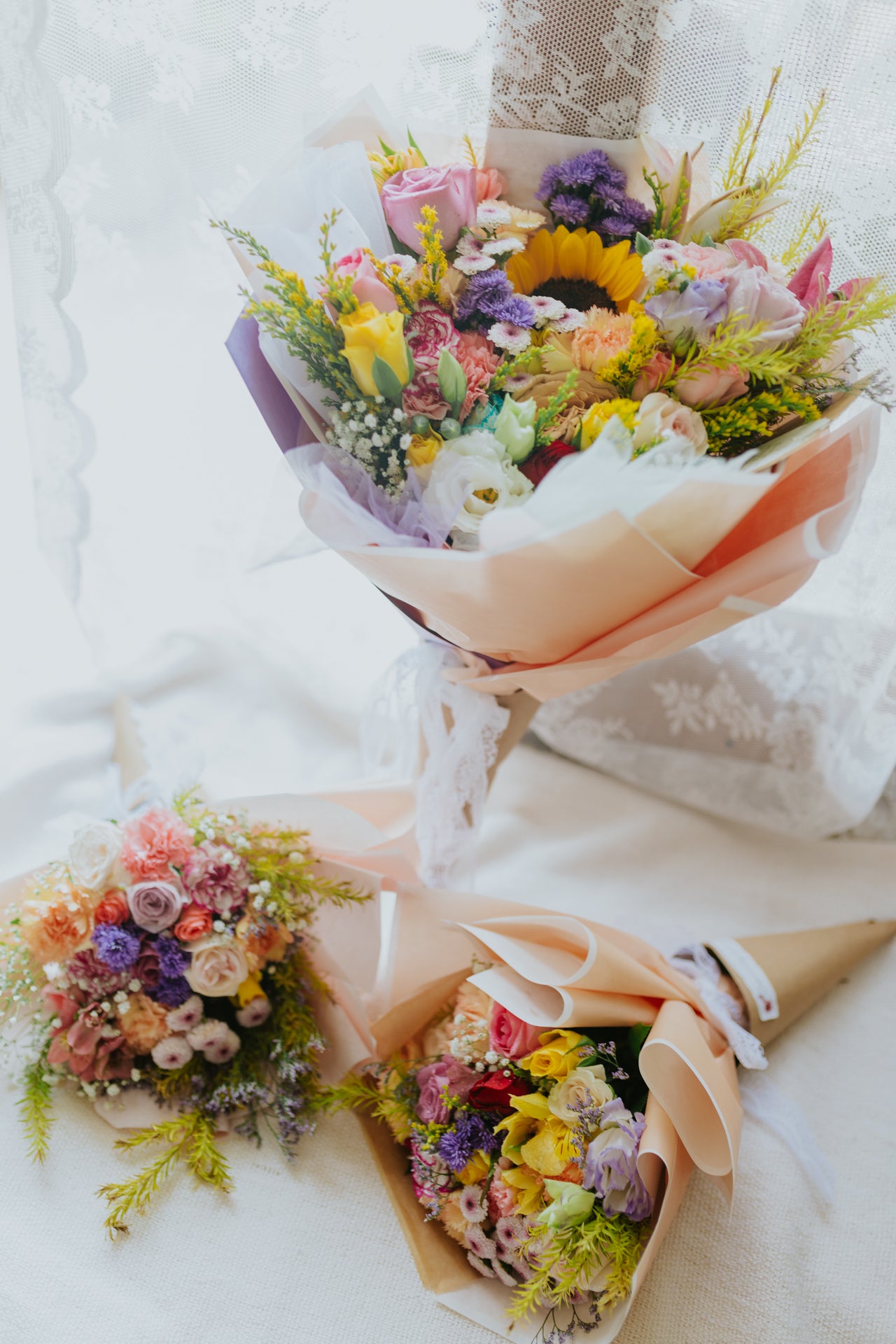 Cones of Mixed Blooms